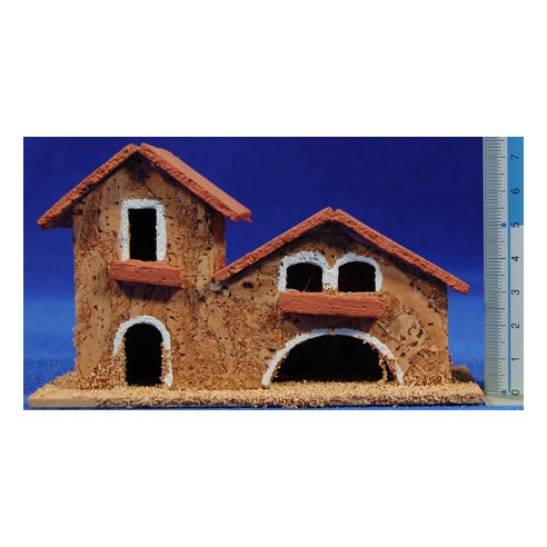 House model 1 13x5x8 cm corck Belenes Puig