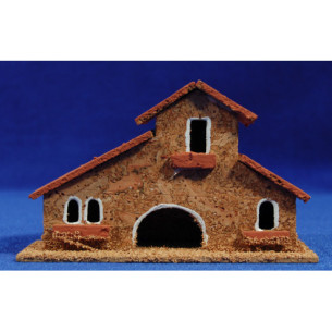 Casa modello 2 13x5x8 cm sughero Belenes Puig