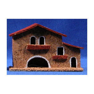House model 3 13x5x8 cm corck Belenes Puig