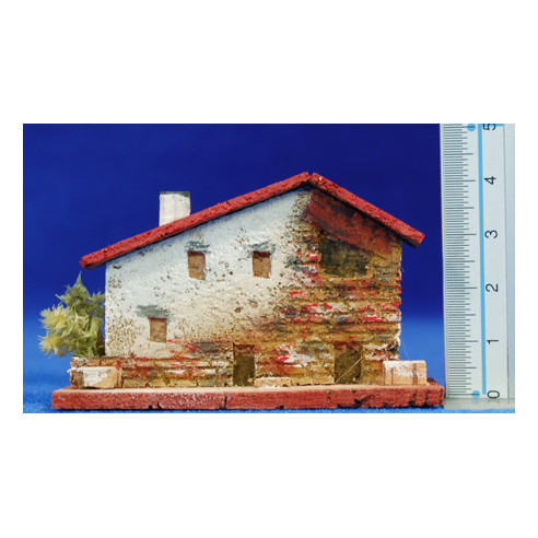 Casa hebrea modelo 3 7x3x5 cm corcho Plana