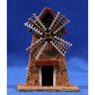 Windmill 7x5x10 cm corck Belenes Puig