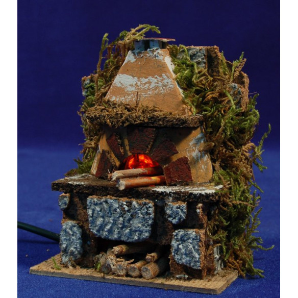 Horno 10x6x12 cm corcho