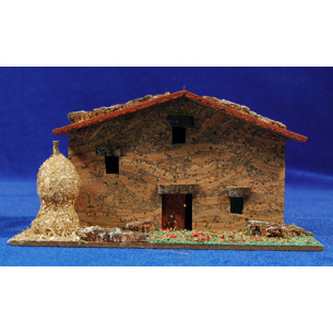 Casa masia amb paller model 1 17x8x9 cm suro Plana