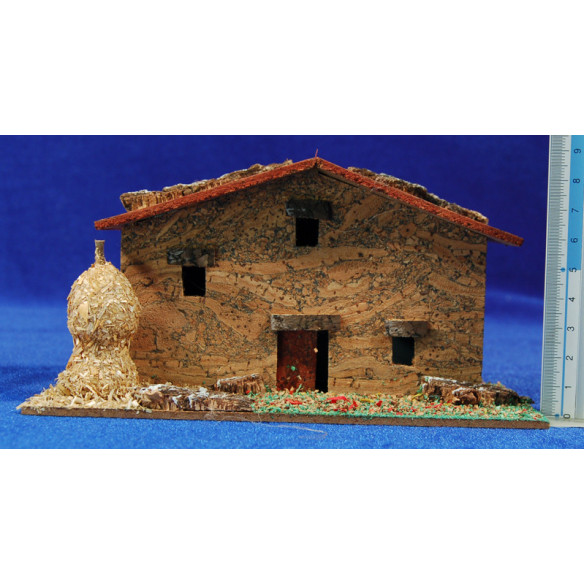 House catalan model 1 17x8x9 cm corck Plana
