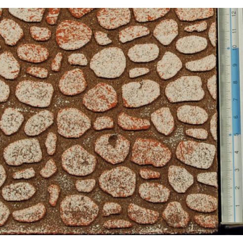 Tierra o pared piedras medianas  33x25 corcho
