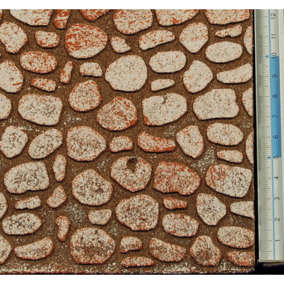 Tierra o pared piedras medianas  33x25 corcho