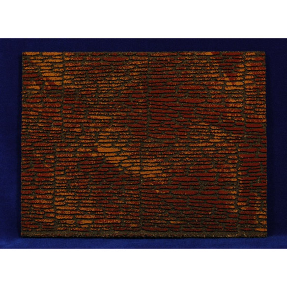 Cobbled earth roman stone 33x25 corck