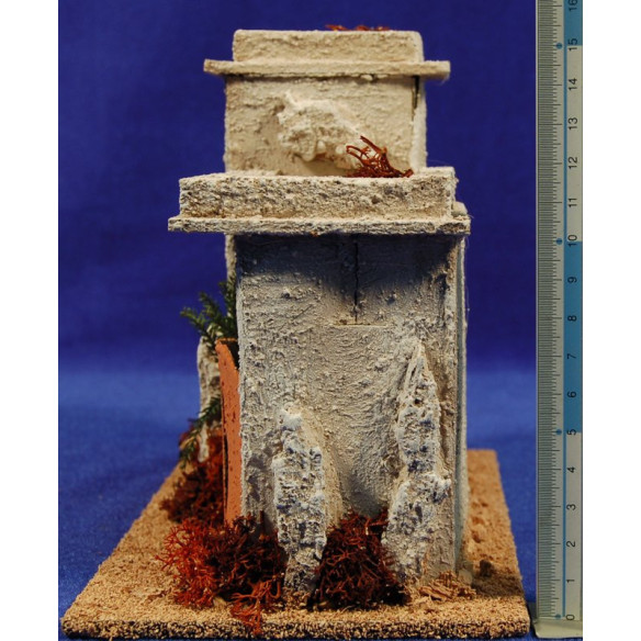 Casa arabba due porte 20x12x18 cm sughero