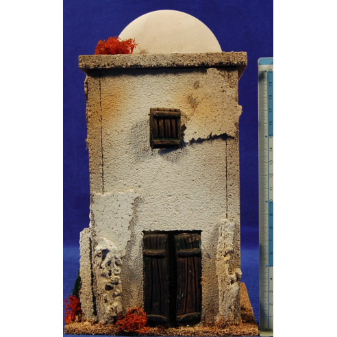 Casa hebrea 15x15x27 cm corcho