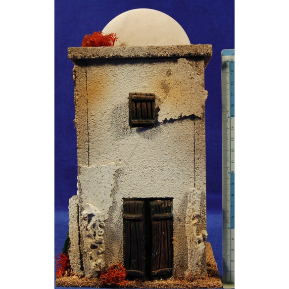 Casa hebrea 15x15x27 cm corcho