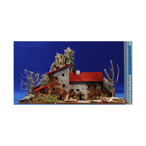 House model 3 19x8x10 cm corck Plana