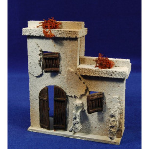 Frontal house two windows prèt-à-porter Figuras 6-7 cm cm corck