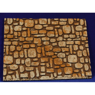 Cobbled earth big stones 33x25 corck