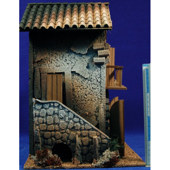 Cova casa amb balcó 10 cm suro