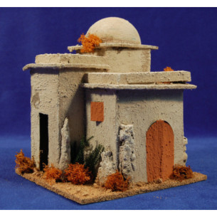 Casa hebrea cúpula 16x16x18 cm suro