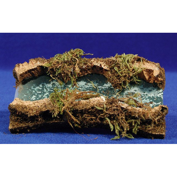 Fiume scontornato 15x8 cm suggero