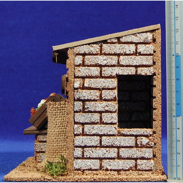 Mercat verdures 15x13x12 cm suro