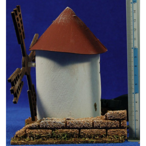 Windmill 16 cm corck and cardboard
