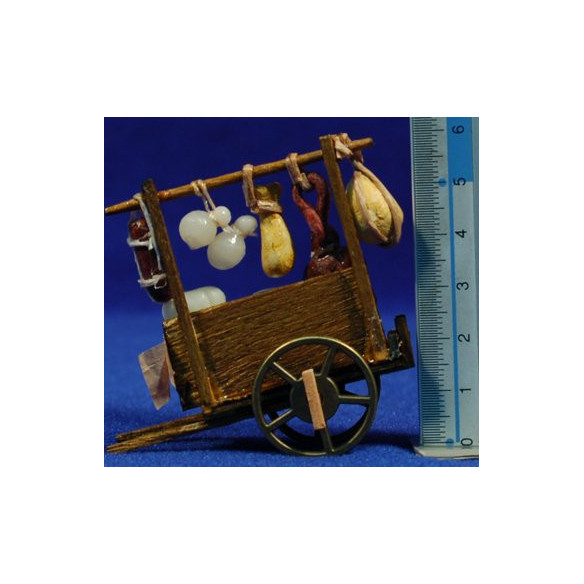Carro formatge i embotits 6 cm fusta