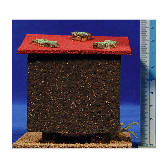 Gallinero 8 cm corcho y plástico