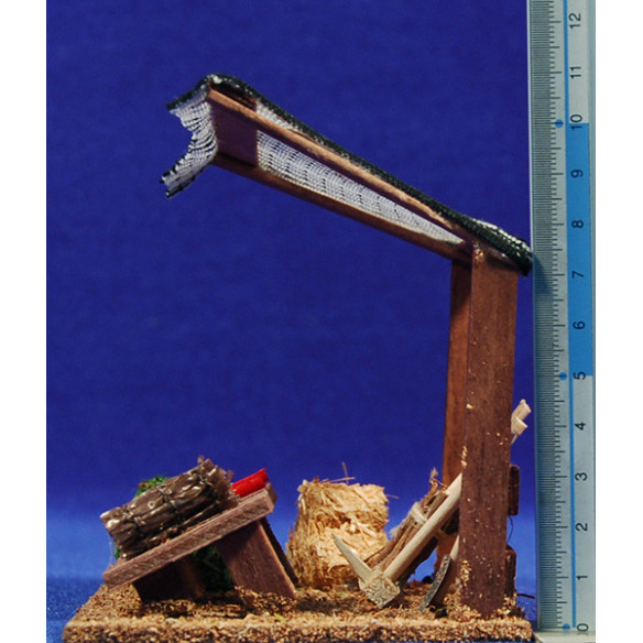 Banco herramientas 10 cm madera