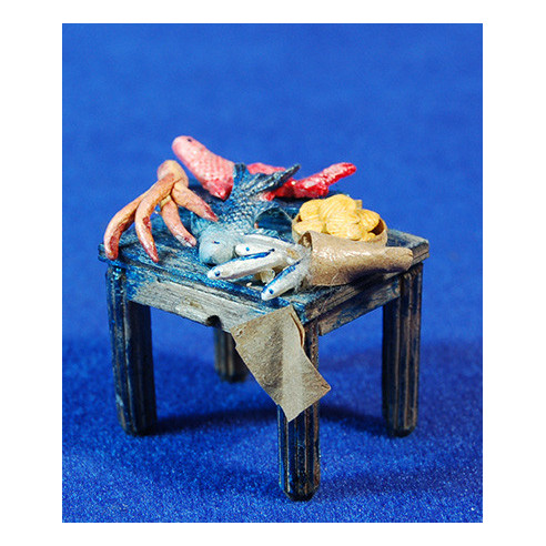 Banco peces 4,5 cm madera