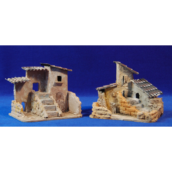 houses 13x10x11 cm corck cardboard