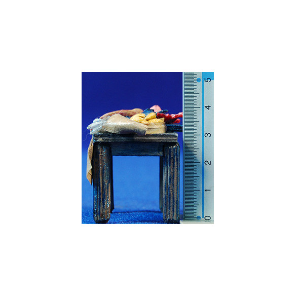 Banco peces 4,5 cm madera
