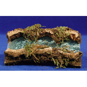 Río 15x8 cm corcho