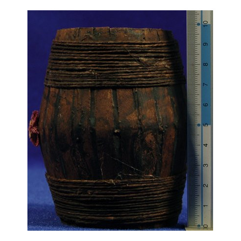 Bota 9,5 cm madera