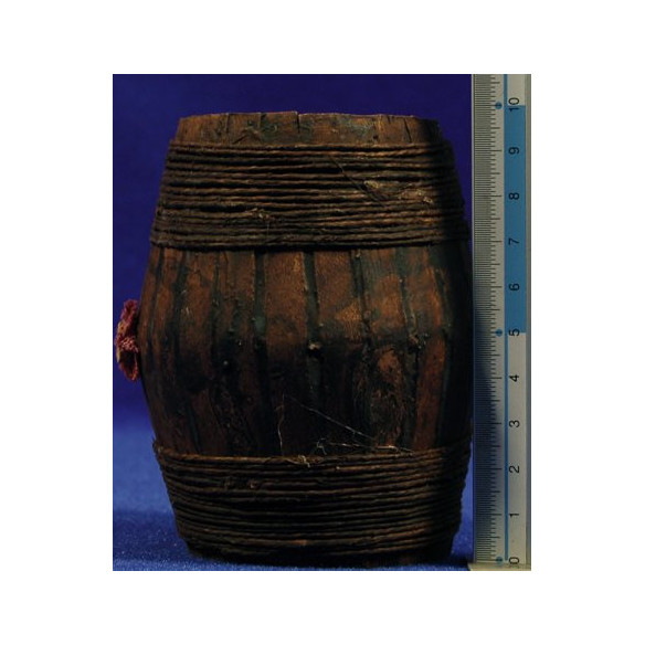 Bota 9,5 cm madera