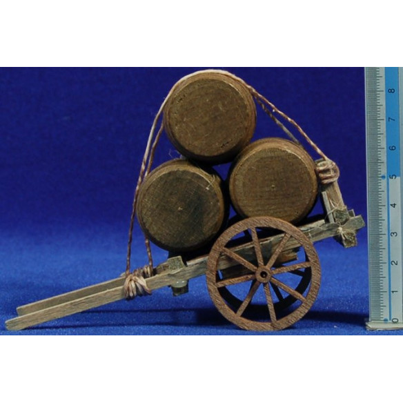 Carro botes 13 cm fusta