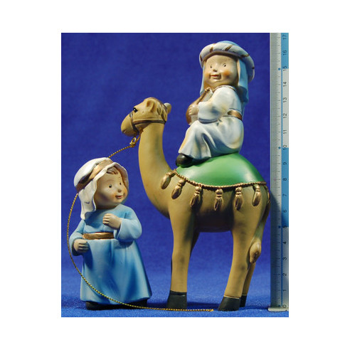 Reyes a camello naïf 10 cm marmolina Oliver