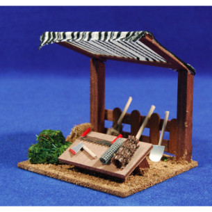 Banco utensili 10 cm legno