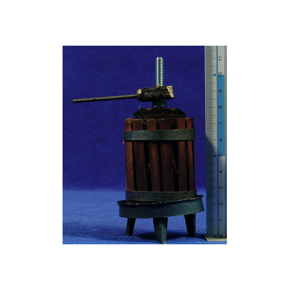 Premsa vino 11 cm madera