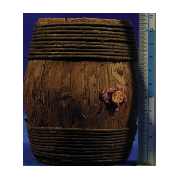 Bota 11 cm madera