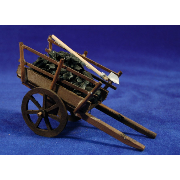 Carro carbon 17 cm madera