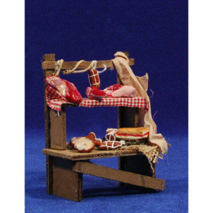 Banco carne 10 cm madera