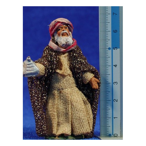 Kings addoring 6 cm clay and clothes