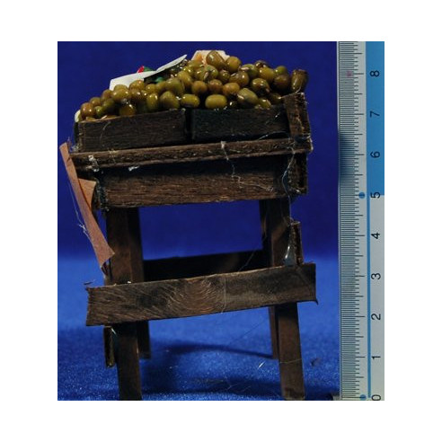 Bank fruits big 7 cm wood