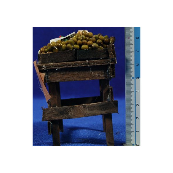 Banc fruita gran 7 cm fusta