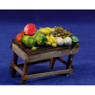 Bank fruits medium 6 cm wood