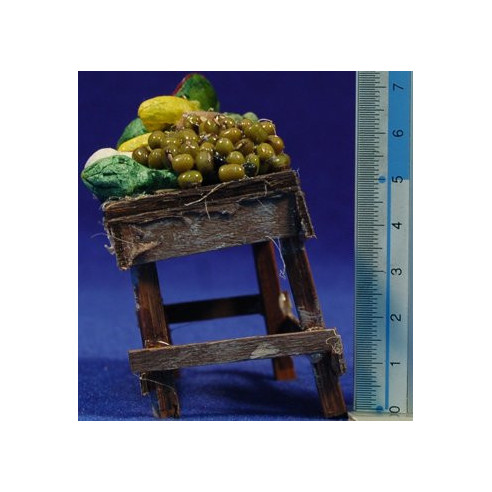 Bank fruits medium 6 cm wood