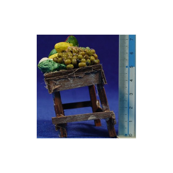 Banc fruita mitjà 6 cm fusta