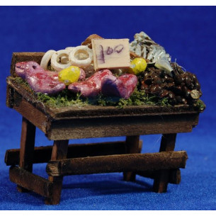Bank fish medium 6 cm wood