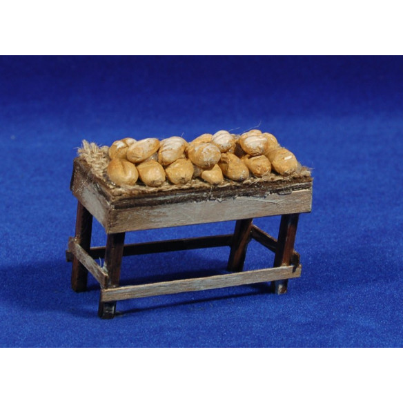 Bank bread medium 6 cm wood