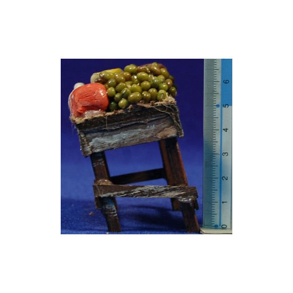 Banco salumi medio 6 cm legno