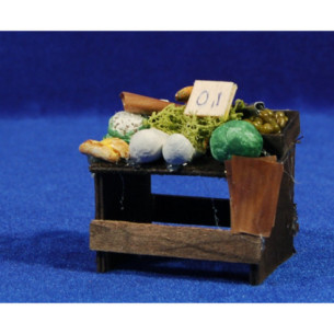 Banco frutta piccolo 5,5 cm legno