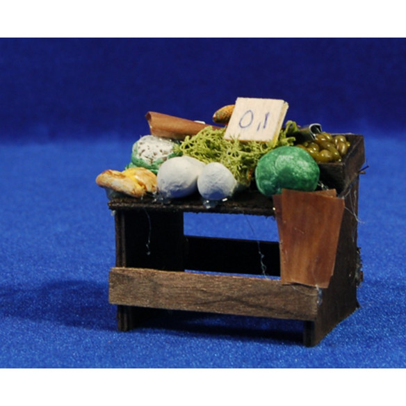 Banco frutta piccolo 5,5 cm legno