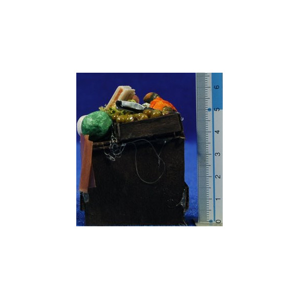 Banco frutta piccolo 5,5 cm legno